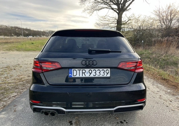 Audi A3 cena 47900 przebieg: 240000, rok produkcji 2013 z Trzebnica małe 466